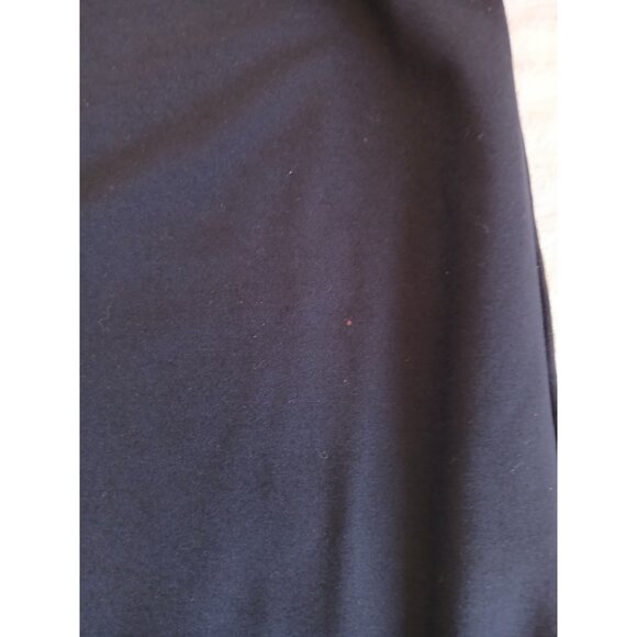 ESTEE LAUDER Womens Blouse Top Bavy Blue 3/4 Bell Sleeve Size Medium Office - Picture 15 of 15